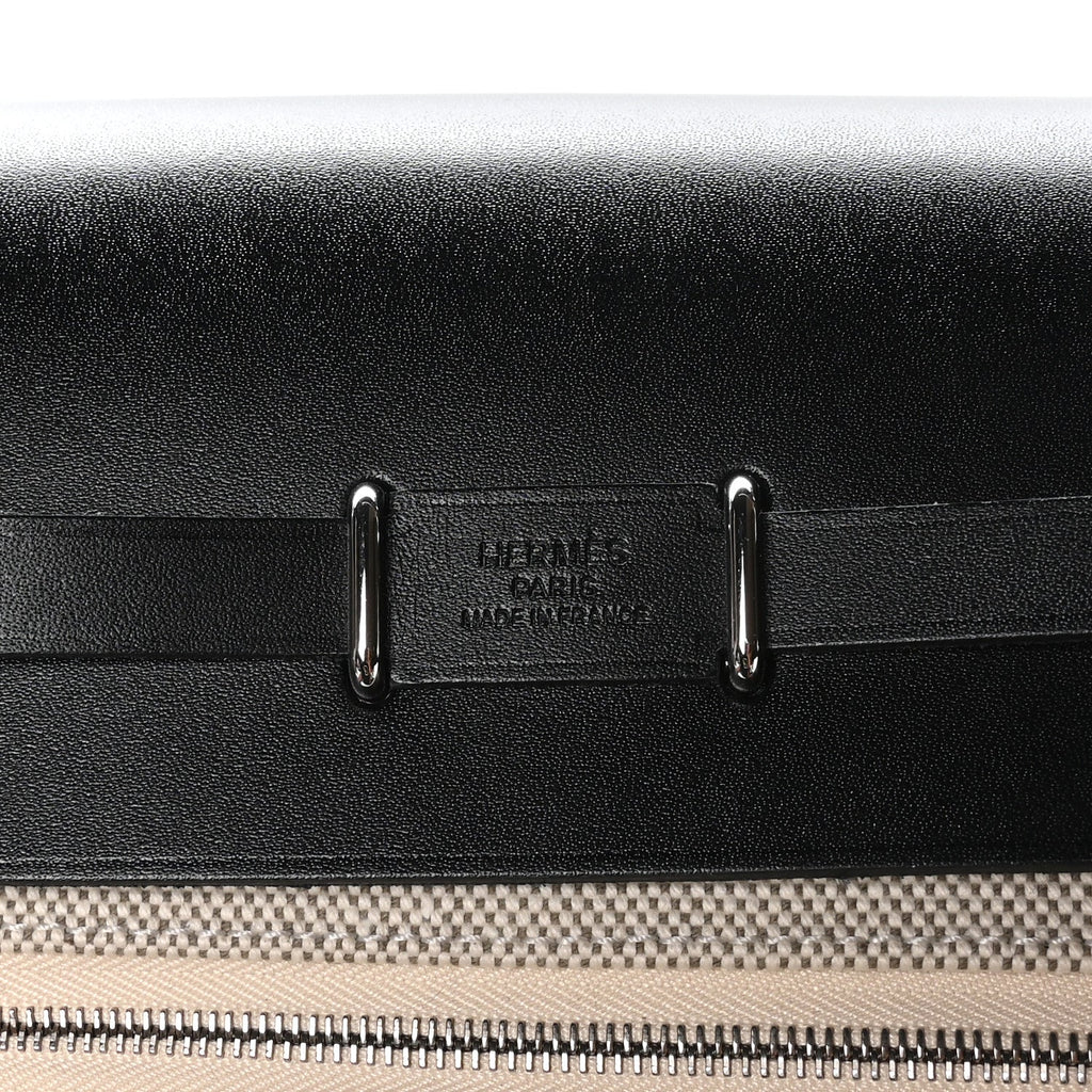 Toile H Vache Hunter Herbag Zip Retourne 20 Ecru Amande Black