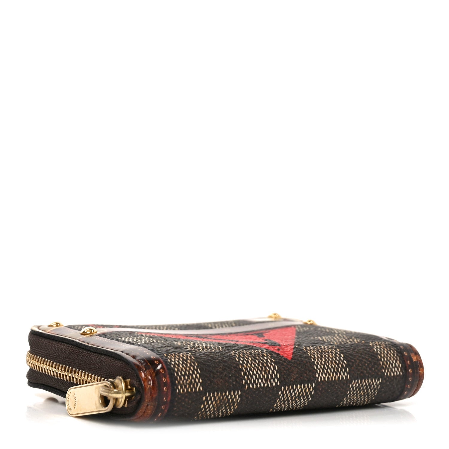 Transformed Damier Ebene Time Trunk Zippy Coin Purse