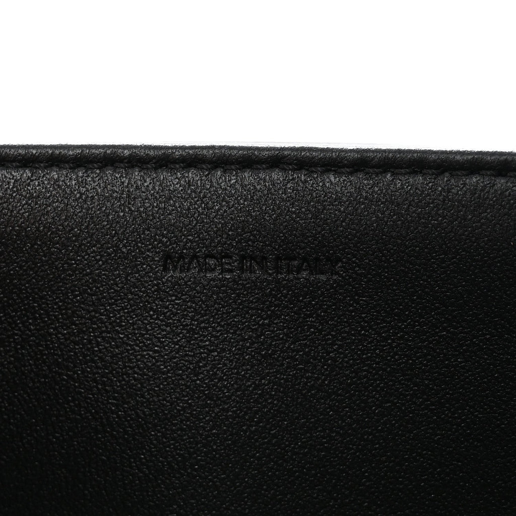 Shiny Calfskin Medium Triomphe Black