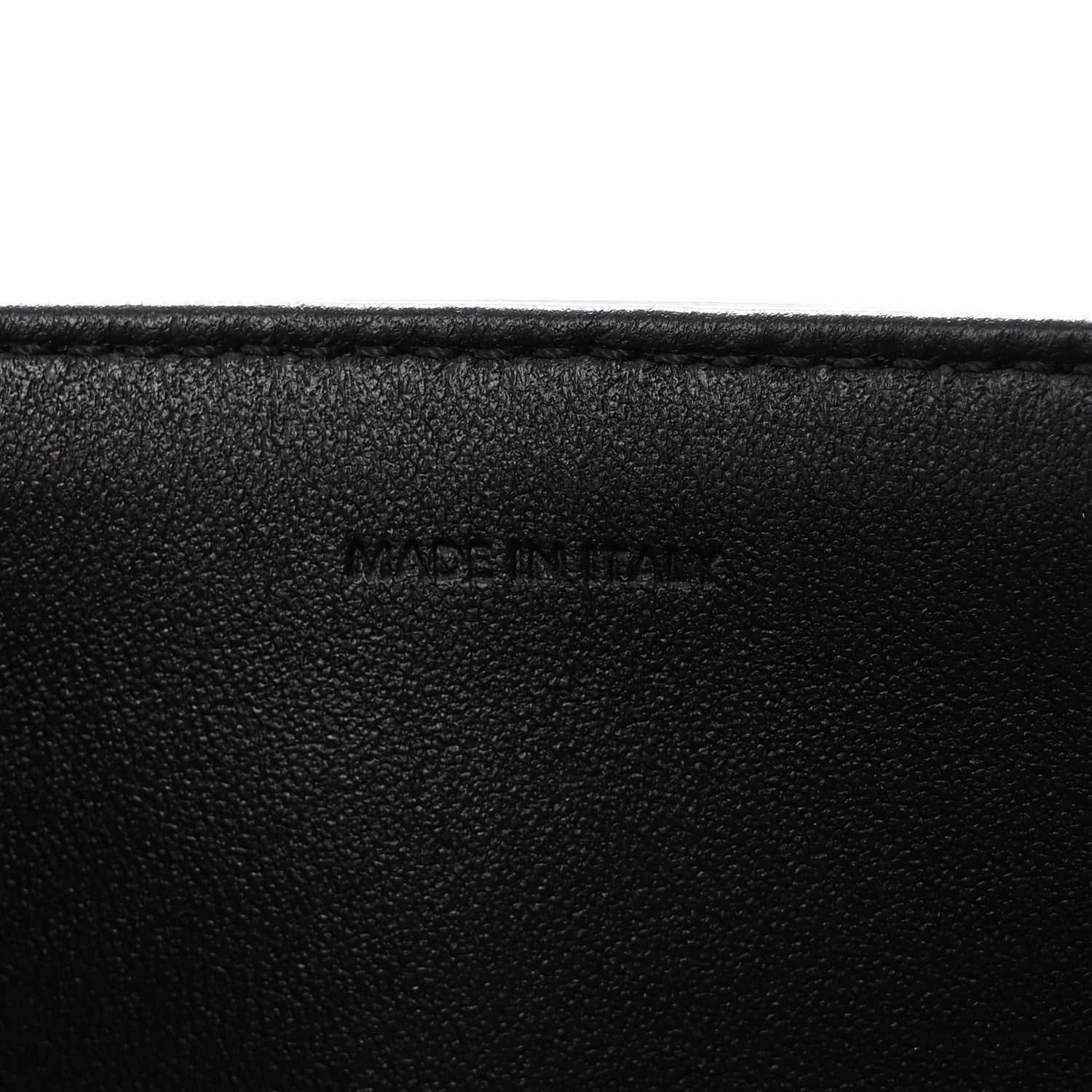 Shiny Calfskin Medium Triomphe Black