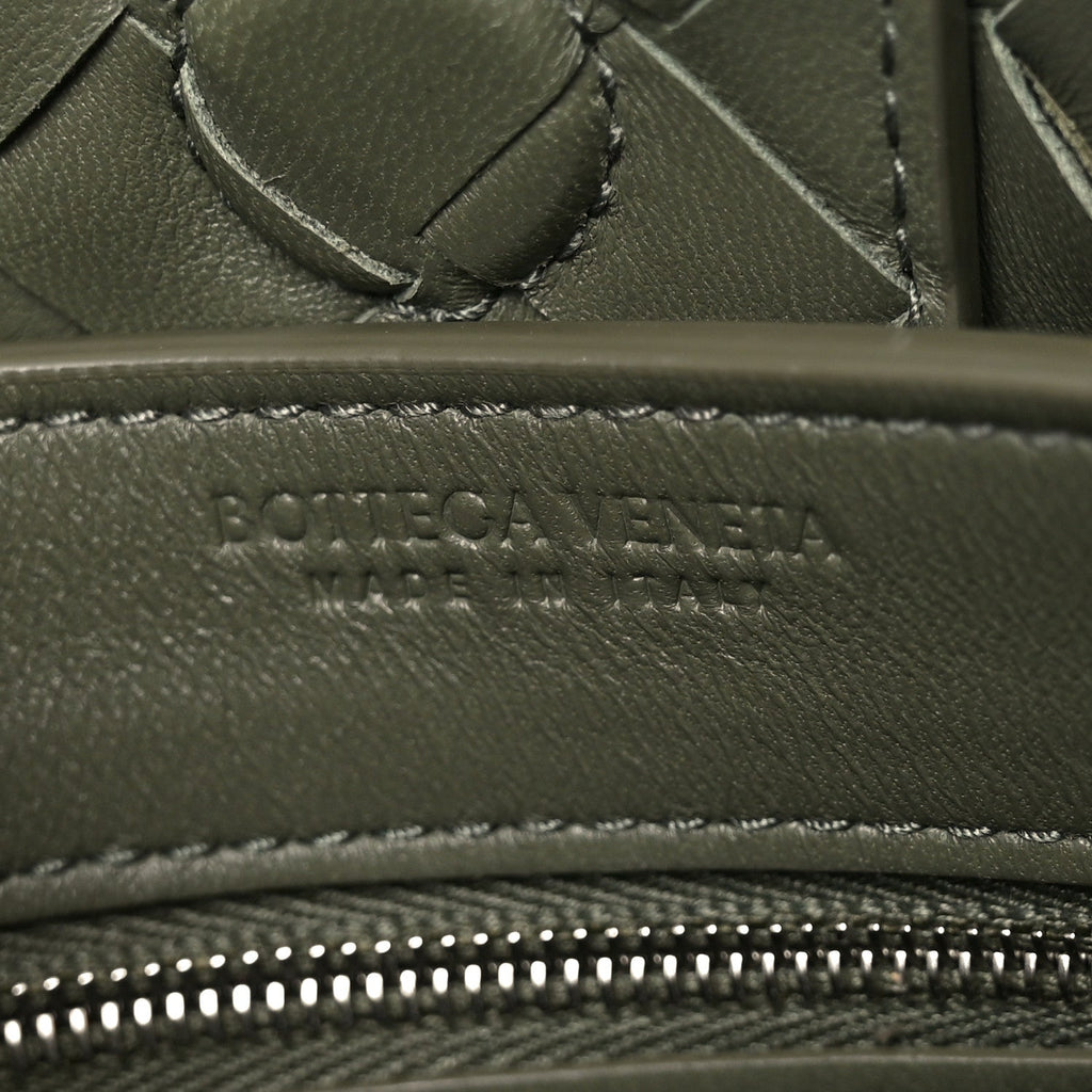 Nappa Intrecciato Small Andiamo Shoulder Bag Pickle