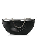 Calfskin G Chain Clutch Black