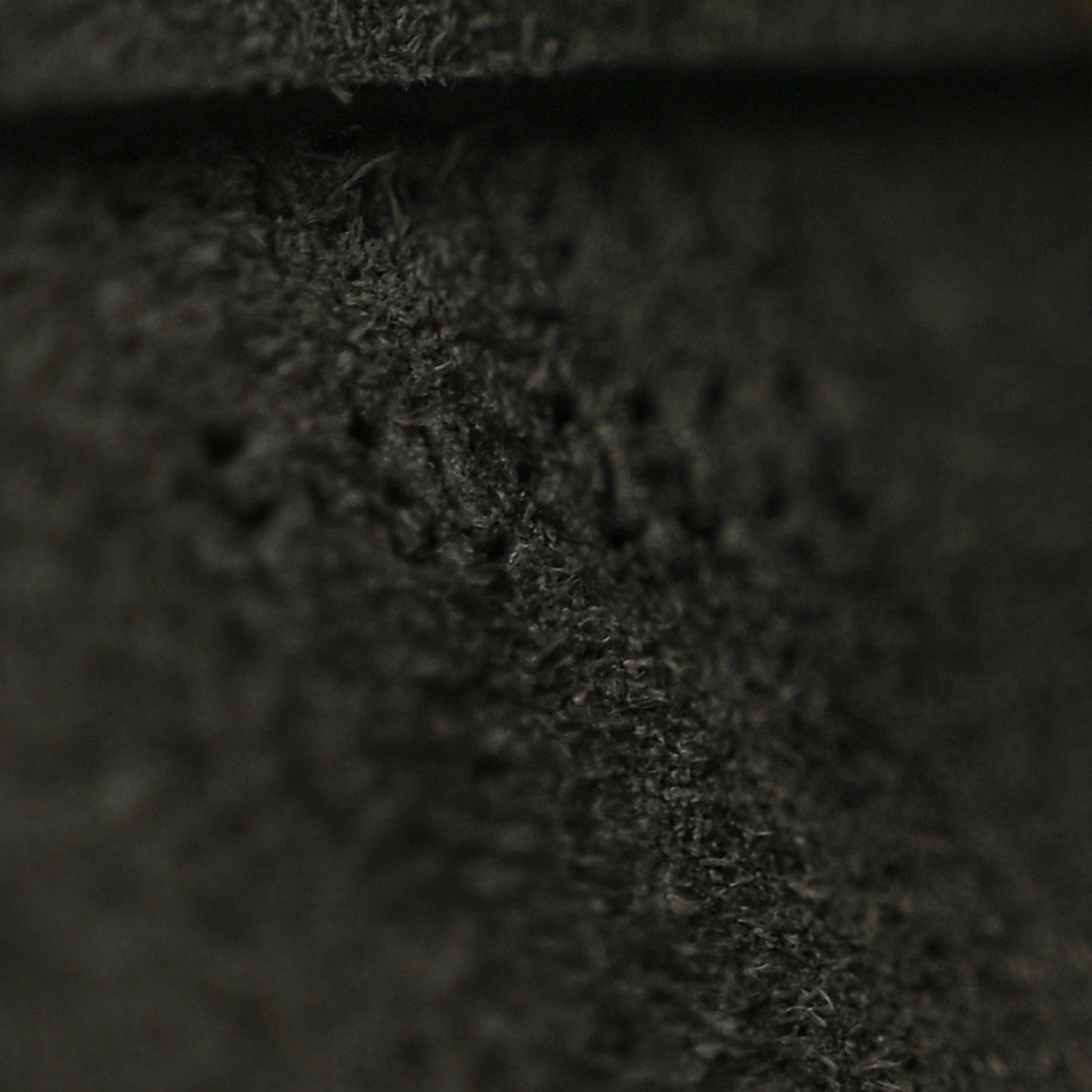 Grained Calfskin Nano Belt Bag Grey