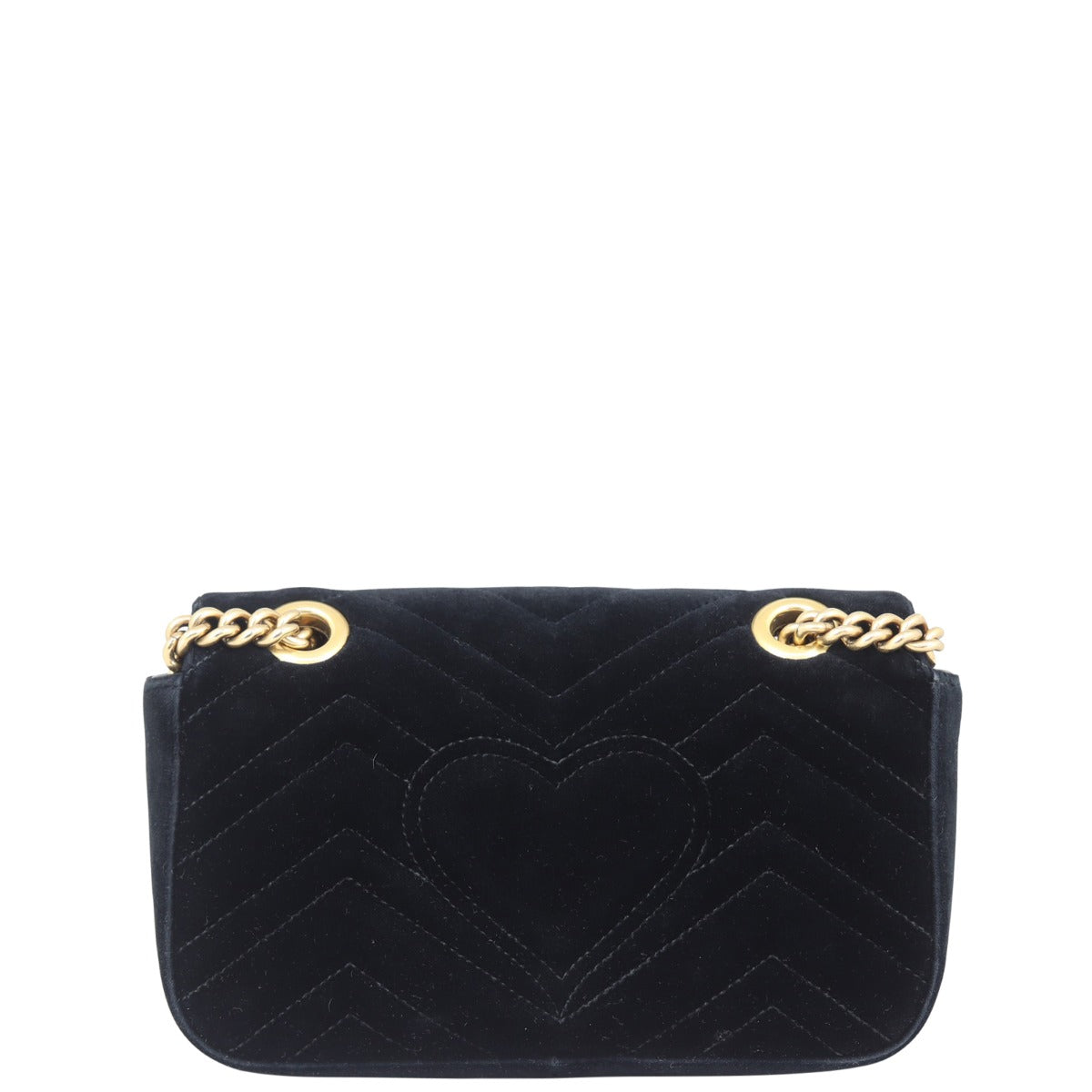 Gucci GG Marmont Velvet Mini Shoulder Bag