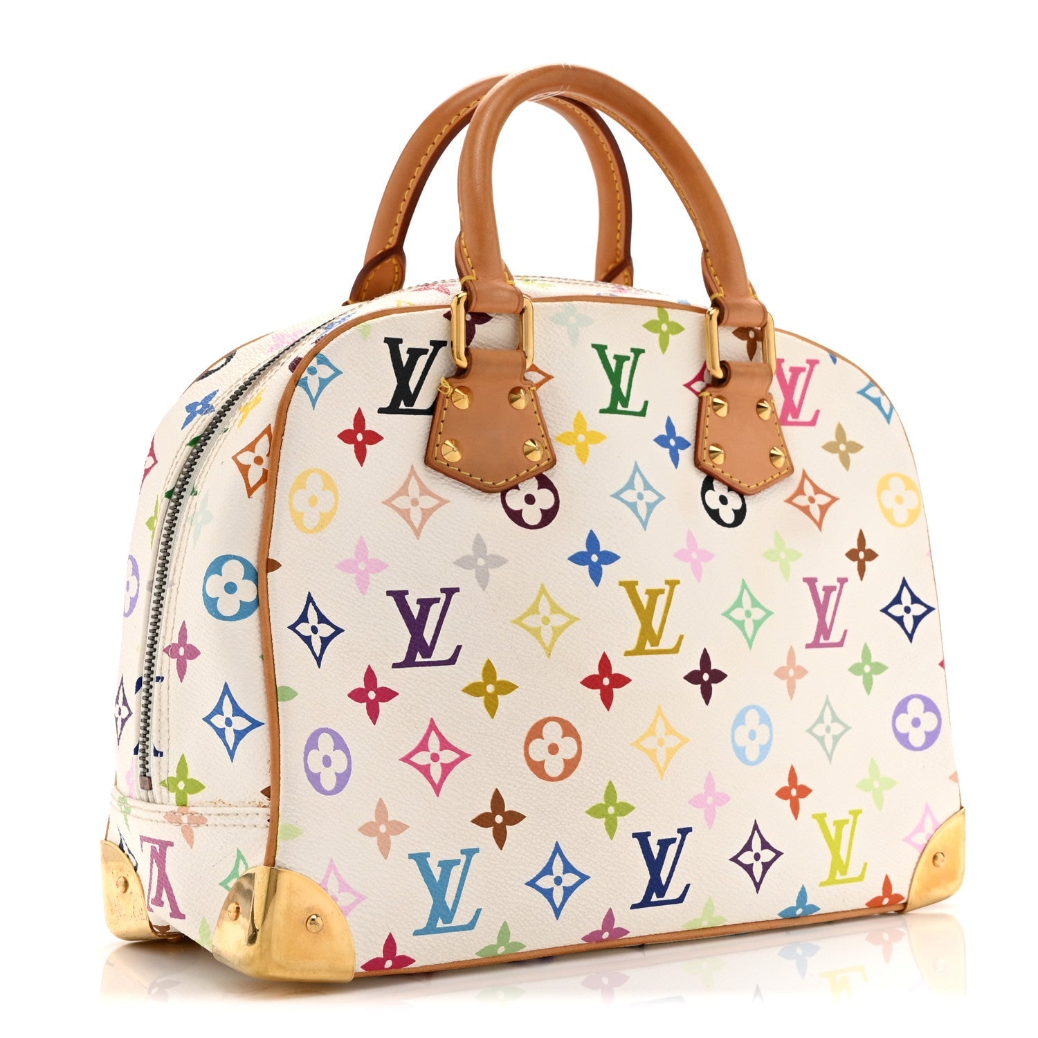 Monogram Multicolor Trouville White