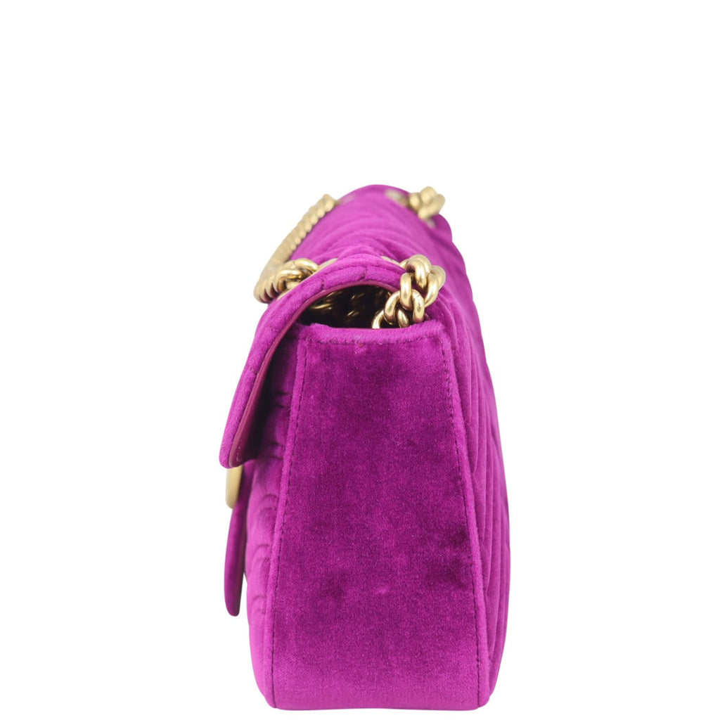 Gucci GG Marmont Velvet Small Shoulder Bag