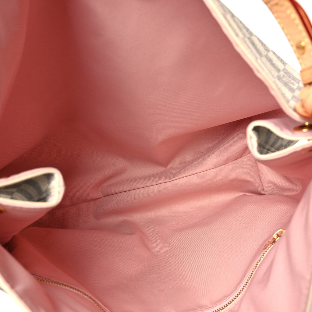 Damier Azur Graceful MM Rose Ballerine