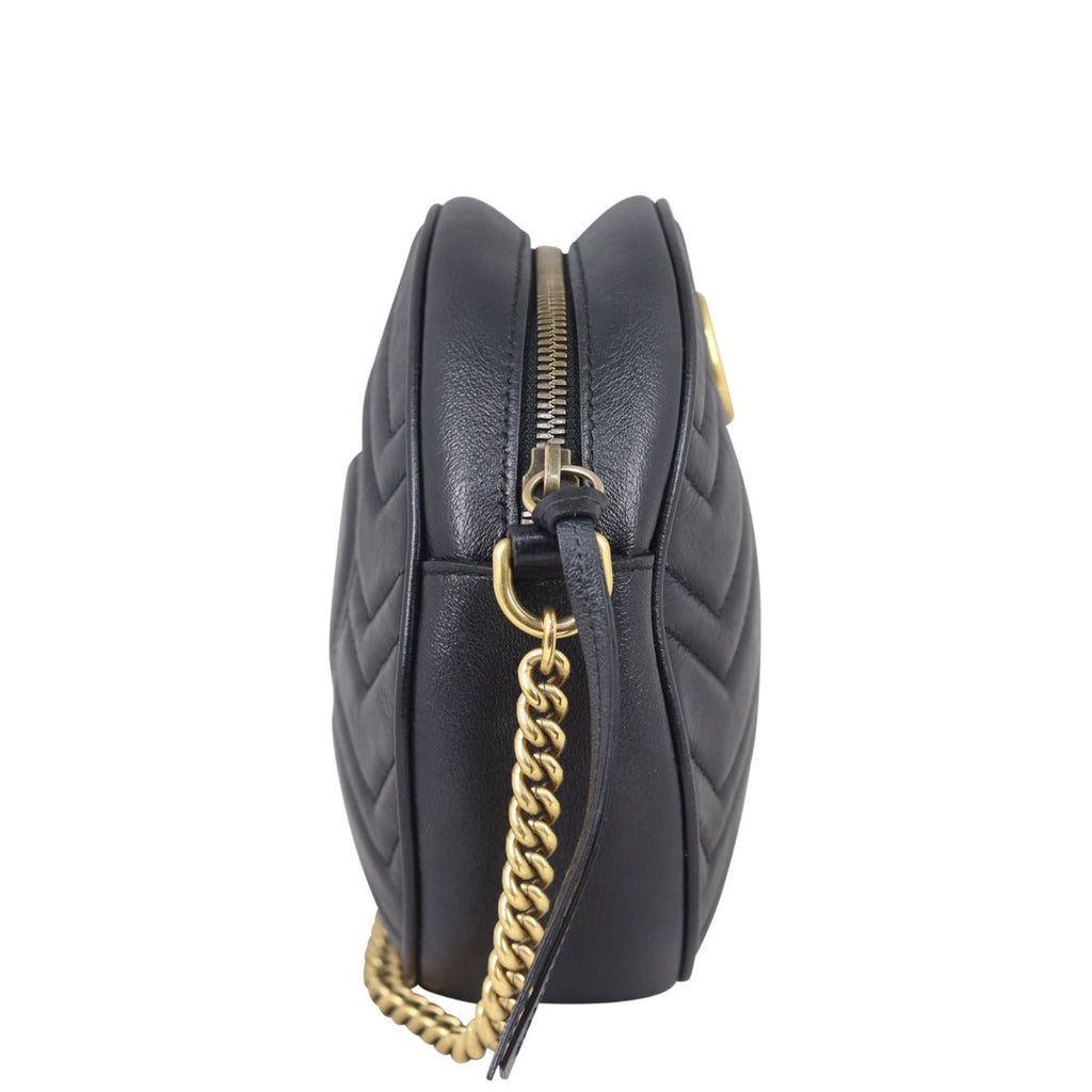 Gucci GG Marmont Round Chain Shoulder Bag