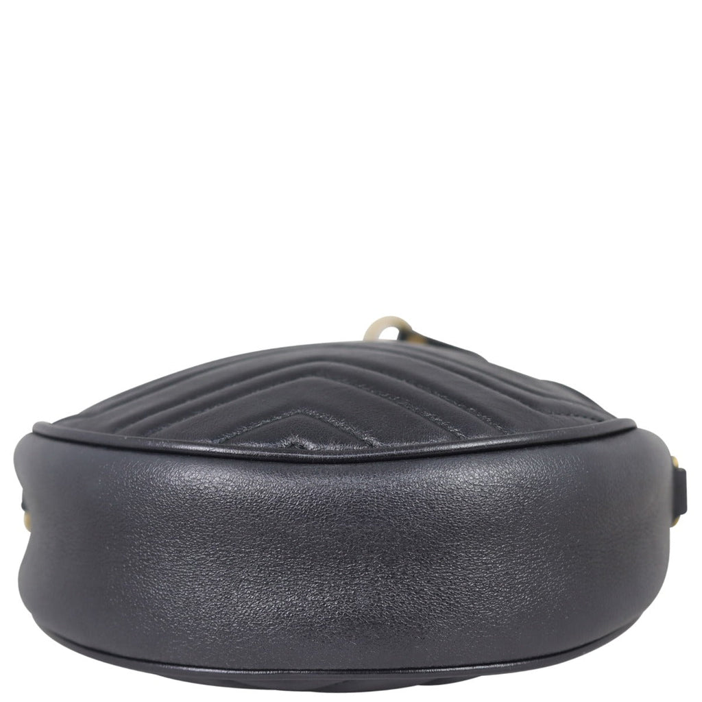 Gucci GG Marmont Round Chain Shoulder Bag