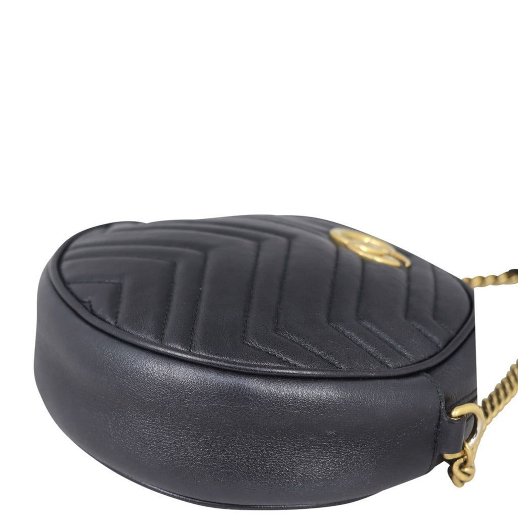Gucci GG Marmont Round Chain Shoulder Bag
