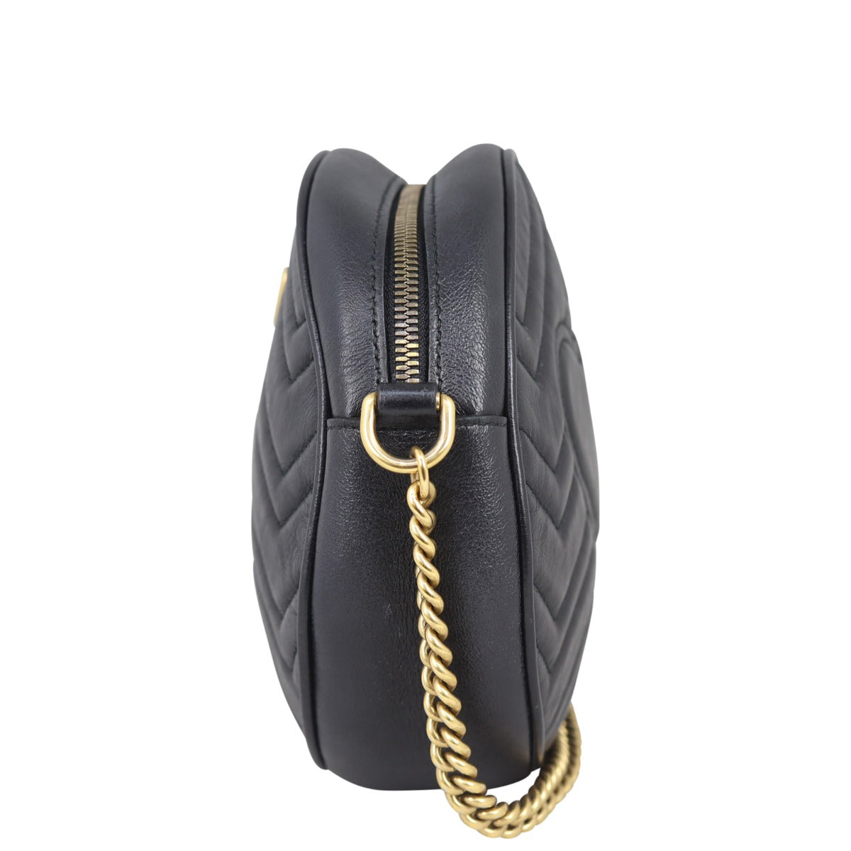 Gucci GG Marmont Round Chain Shoulder Bag