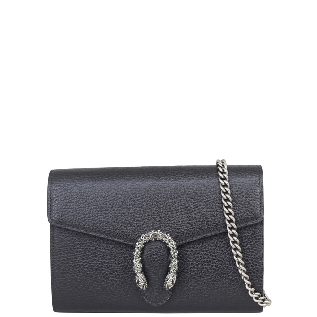 Gucci Dionysus Mini Leather Chain Wallet