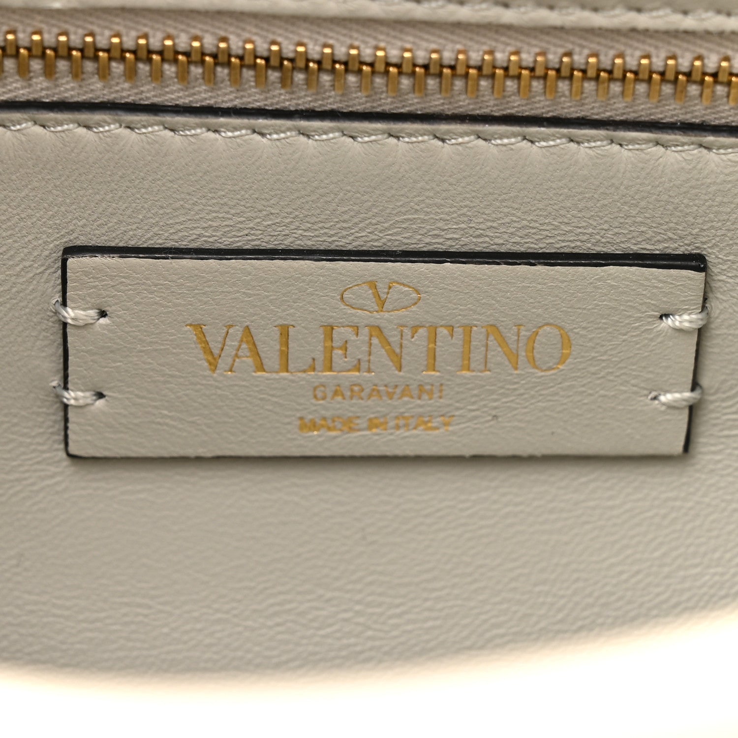 Nappa Medium Roman Stud Shoulder Bag Ivory