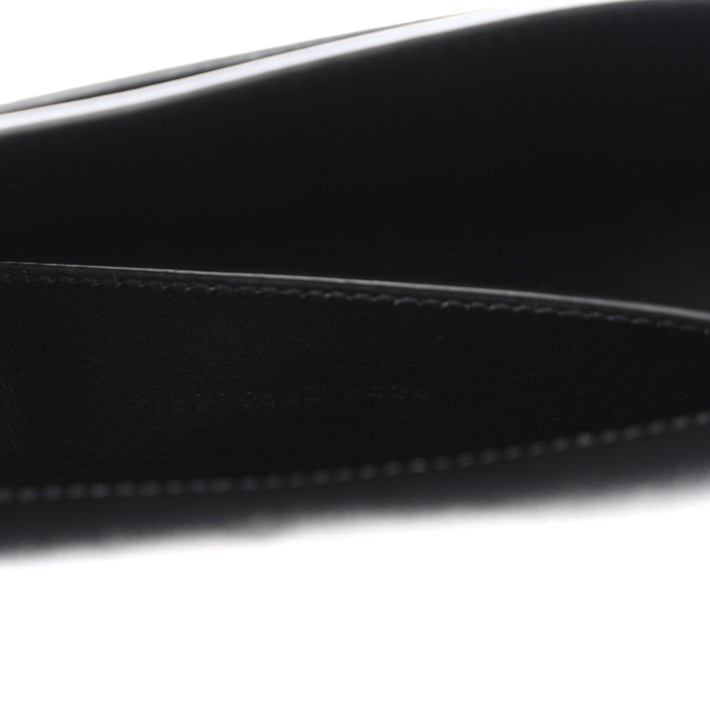 Box Calfskin Mini Voltaire Shoulder Bag Black