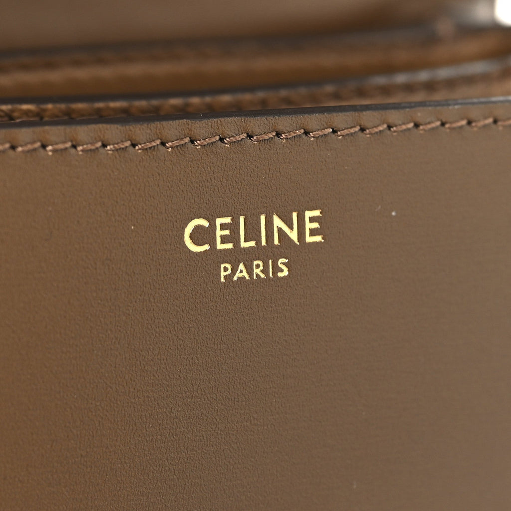 Box Calfskin Small Classic Box Flap Bag Camel