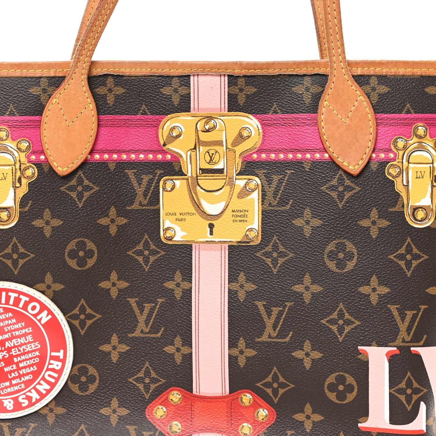 Monogram Summer Trunks Neo Neverfull MM