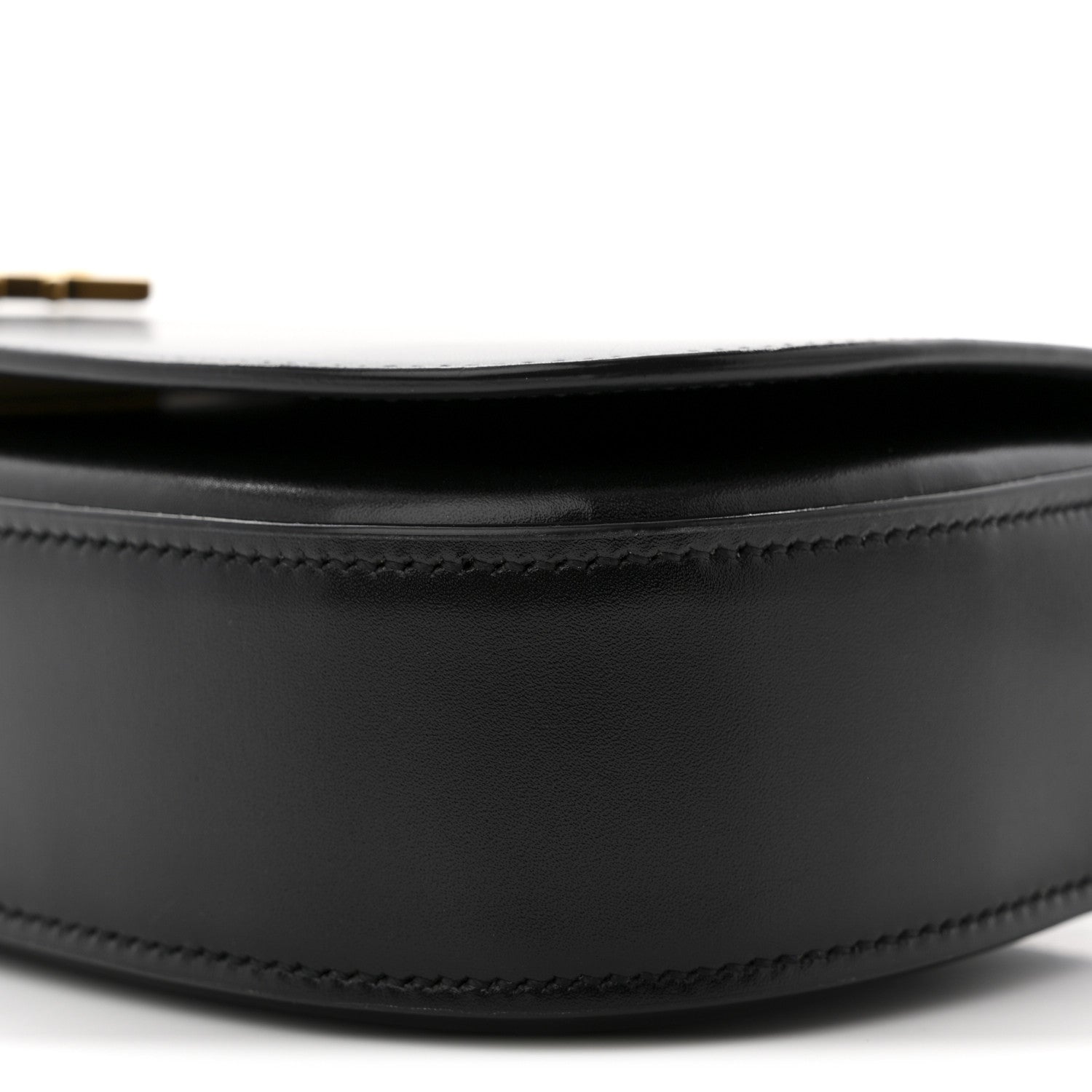Box Calfskin Mini Voltaire Shoulder Bag Black