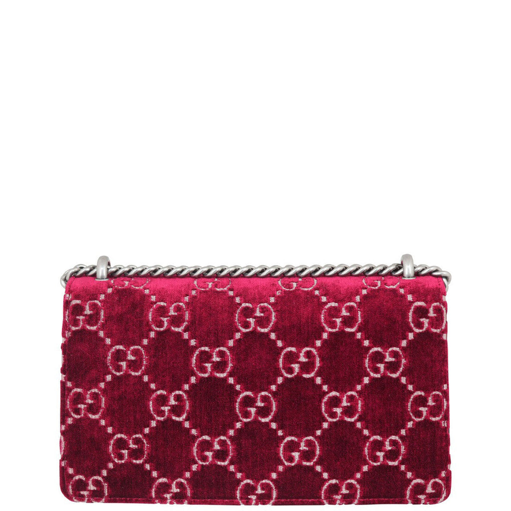 Gucci Dionysus GG Velvet Small Shoulder Bag