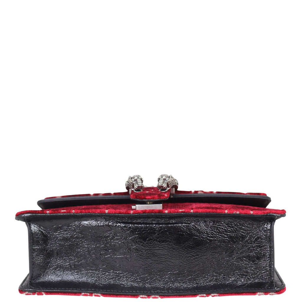 Gucci Dionysus GG Velvet Small Shoulder Bag