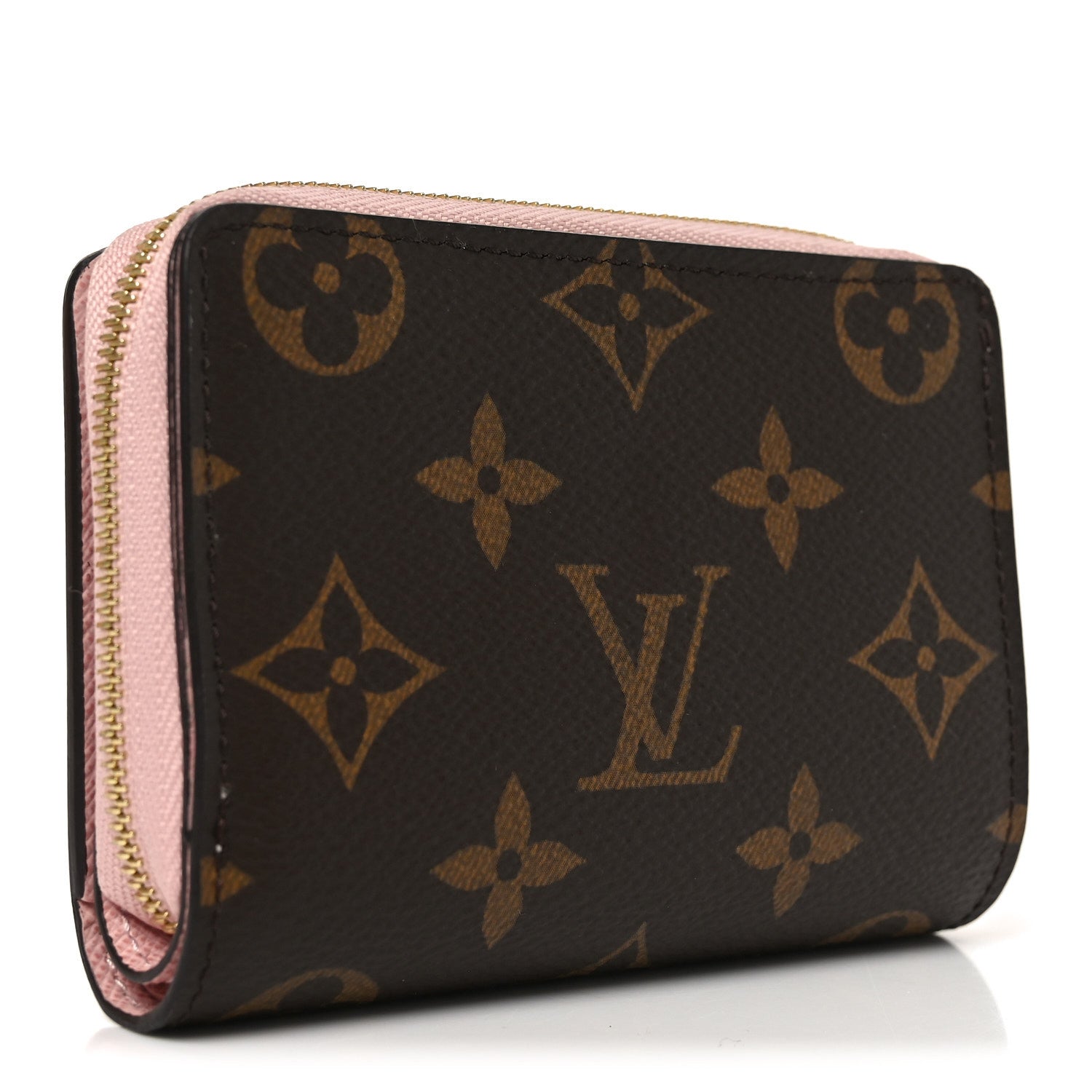 Monogram Lou Wallet Rose Ballerine