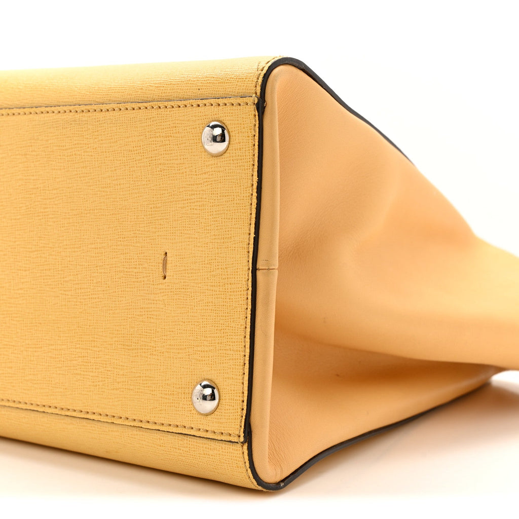 Vitello Elite Flamingo Large 3Jours Tote Giallo Alchemy