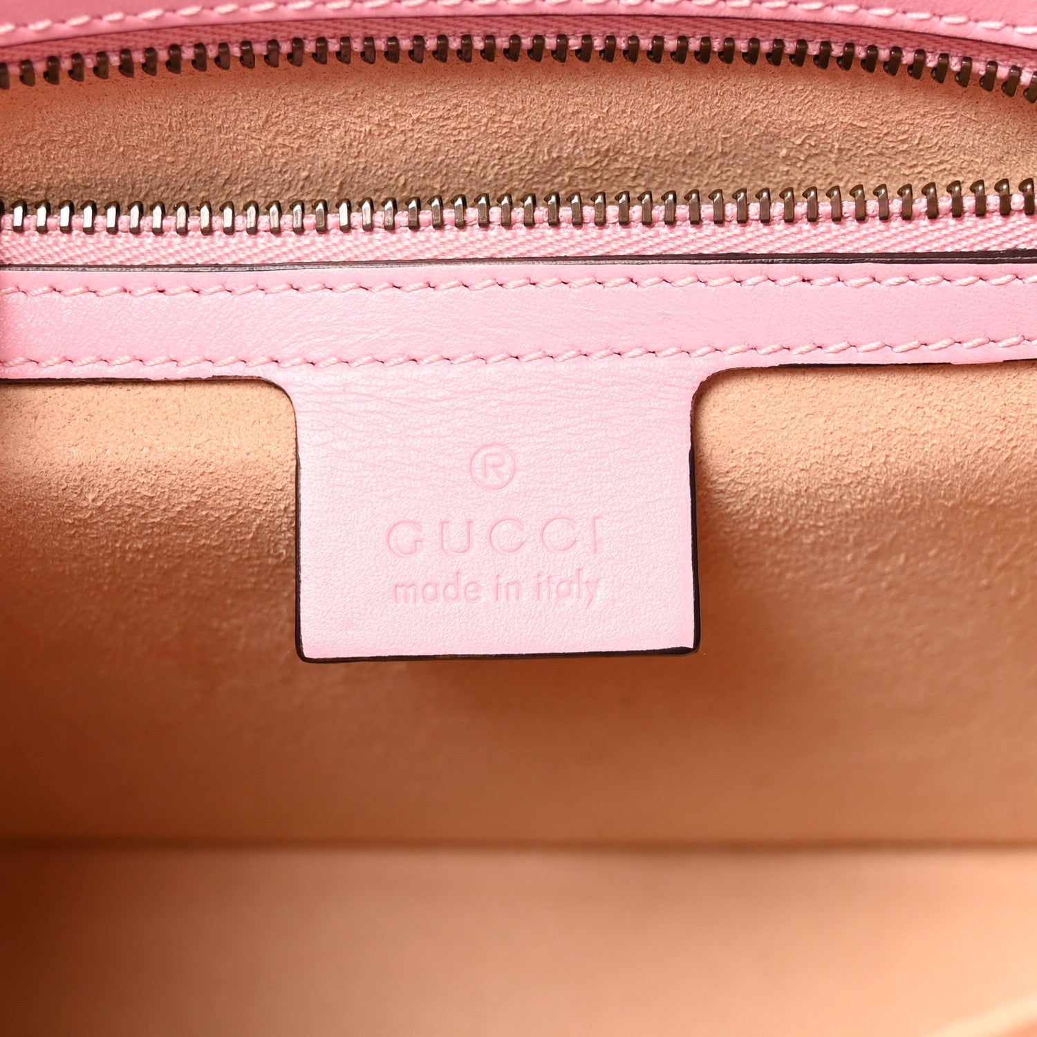 Calfskin Sylvie Web Small Queen Margaret Top Handle Bag Sugar Pink