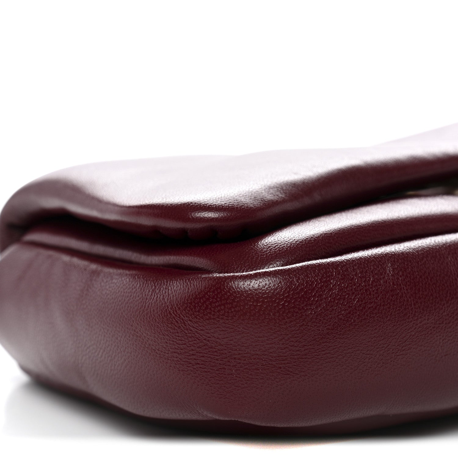 Lambskin Mini GG Milano Top Handle Shoulder Bag Rosso Ancora