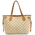 Louis Vuitton Tote Neverfull PM in Damier Azur, Canvas