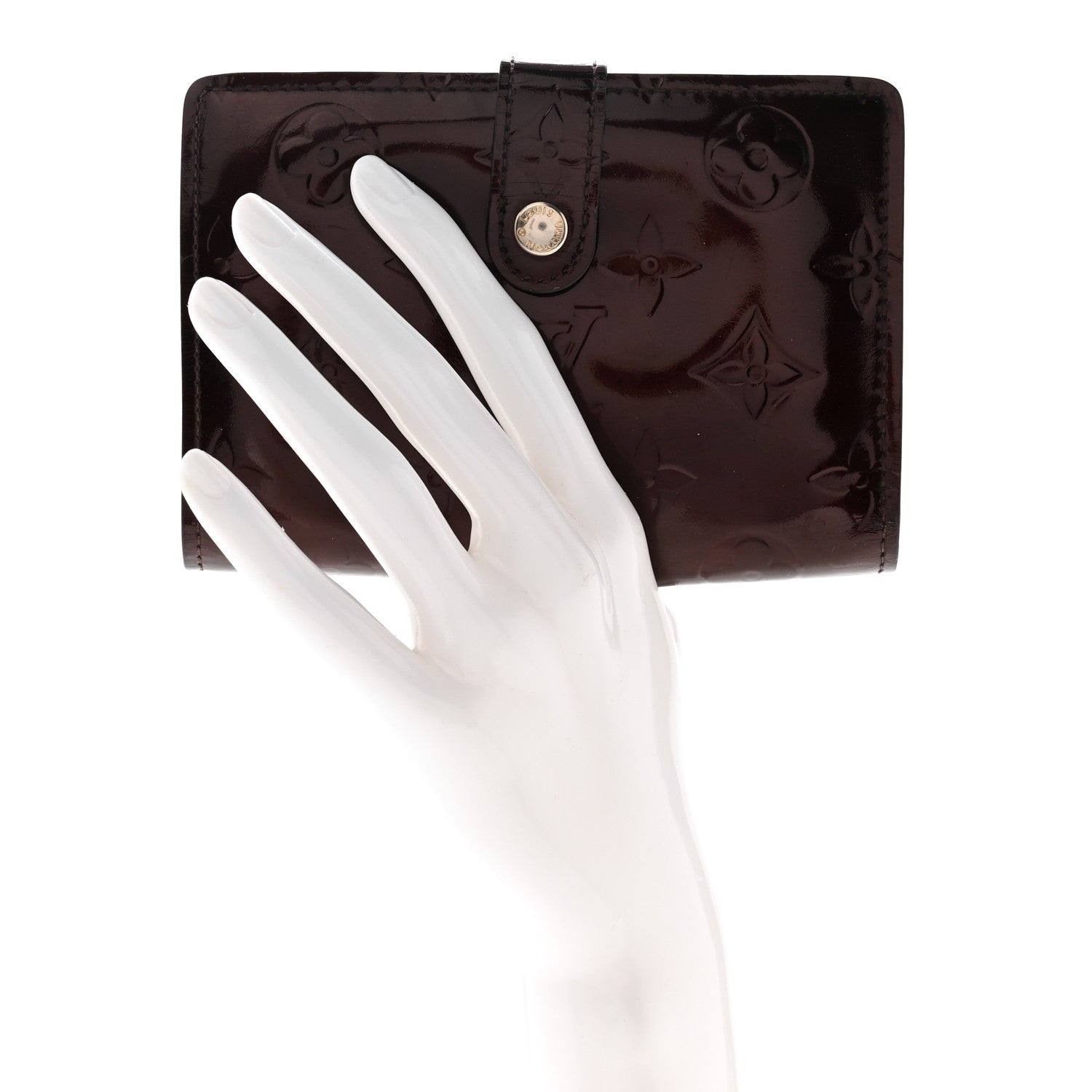 Vernis French Purse Wallet Amarante
