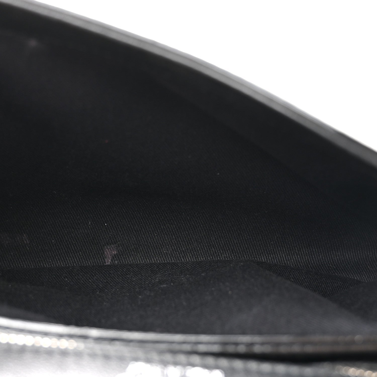 Calfskin Crystal Small Cheri Top Handle Bag Black