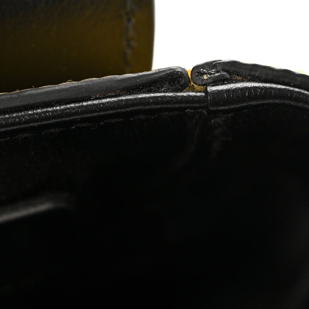 Saffiano Cuir Triangle Logo Embossed Flap Crossbody Sole