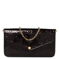 Vernis Pochette Felicie Chain Wallet Amarante
