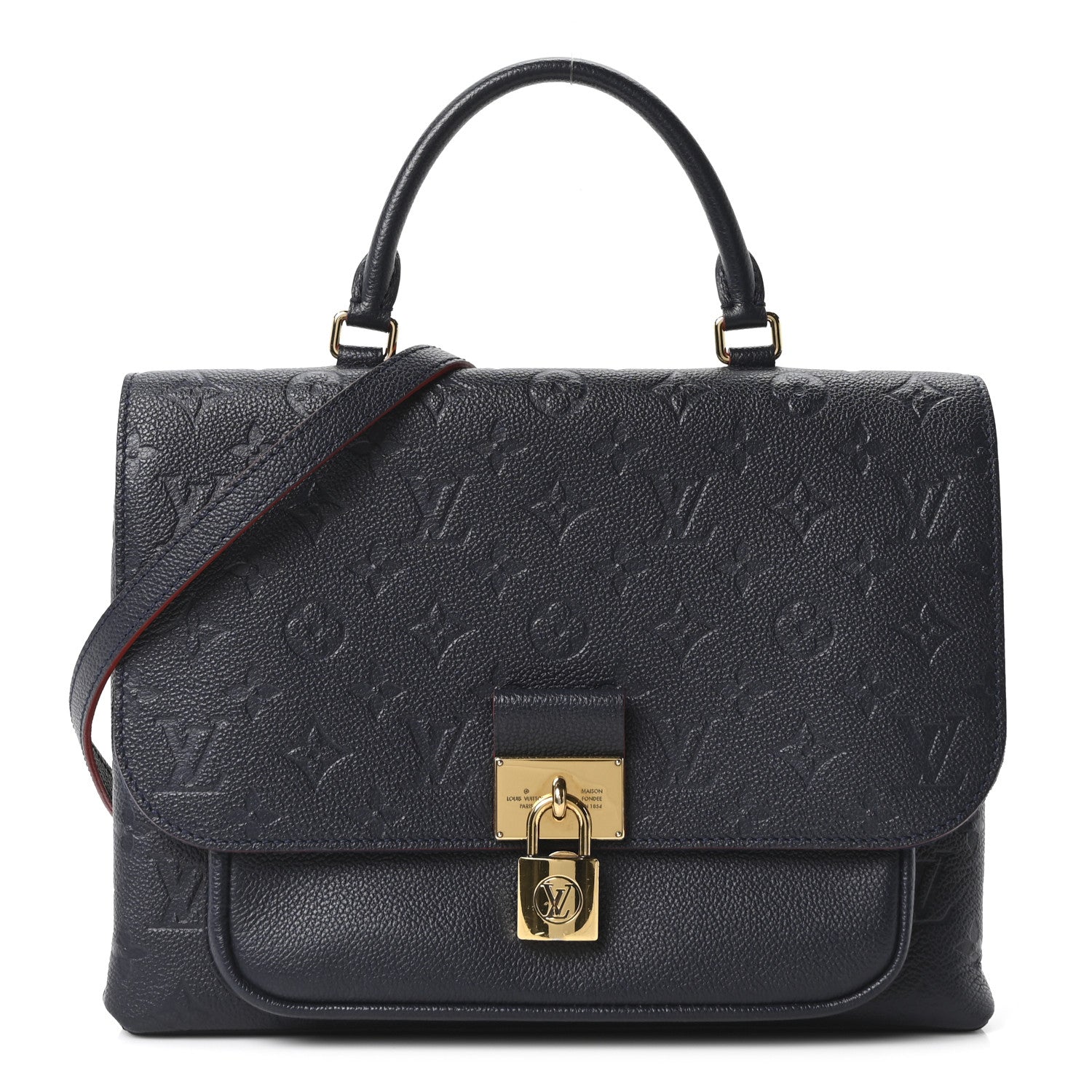 Empreinte Marignan Marine Rouge