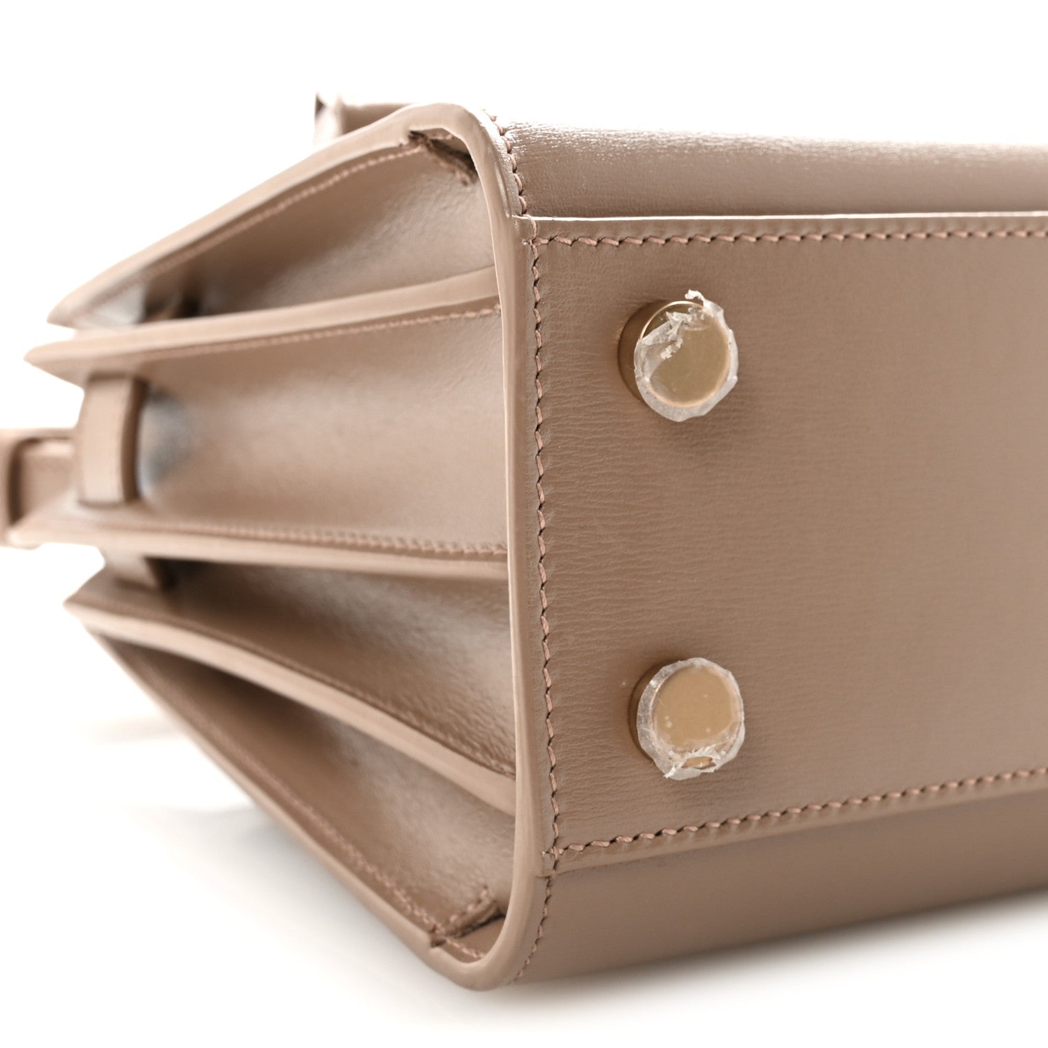Calfskin Nano Sac De Jour Dark Beige