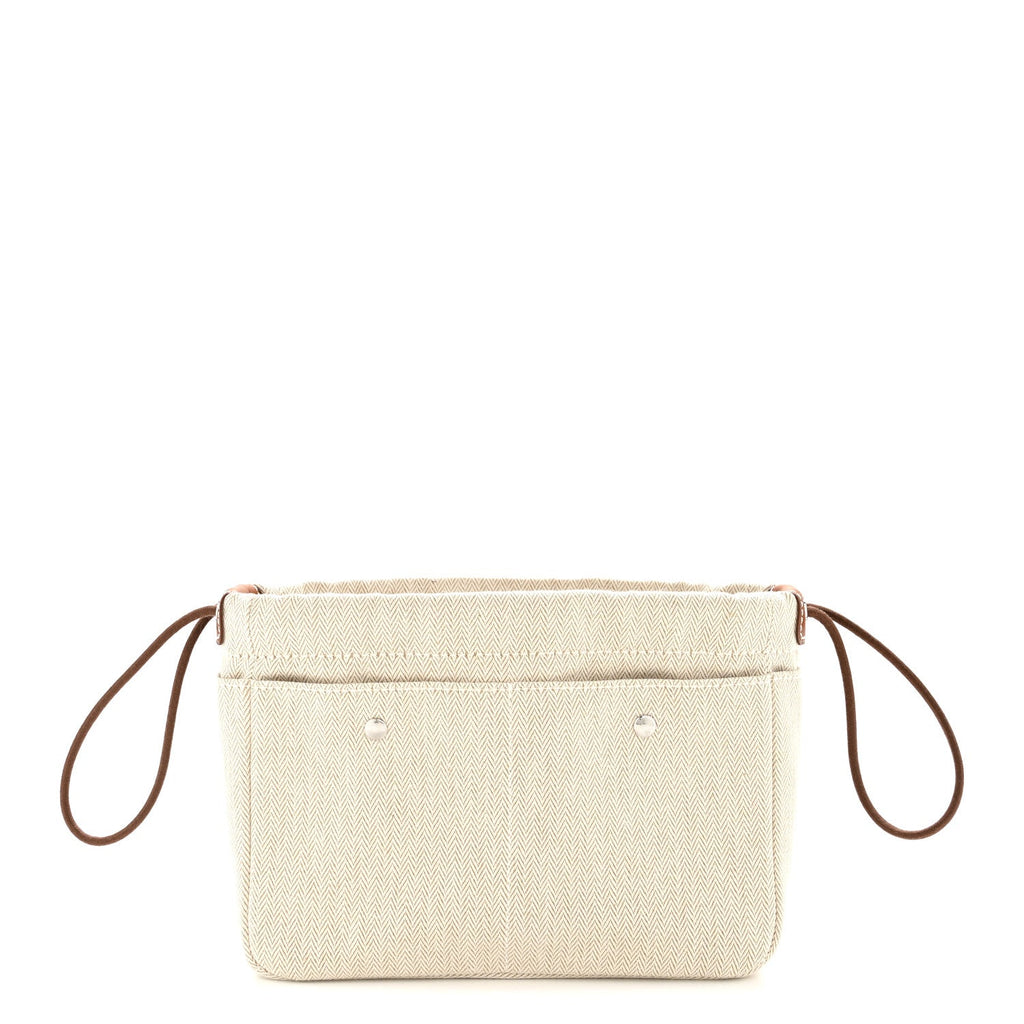 Canvas Barenia Fourbi 20 PM Pouch Naturel Fauve