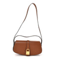 Smooth Calfskin Tabou Clutch On Strap Tan