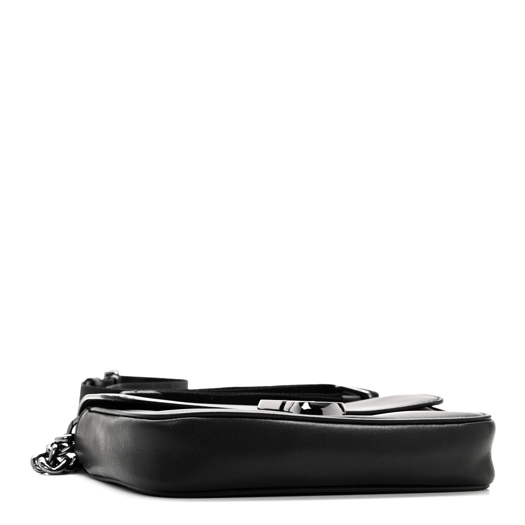 Calfskin The J Marc Shoulder Bag Black