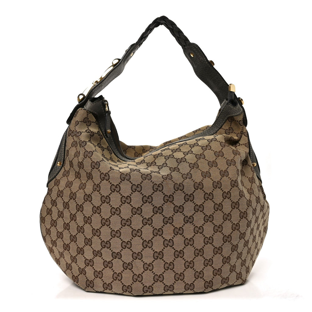 Monogram Medium Pelham Hobo Grey
