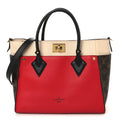 Calfskin Monogram On My Side Pirate Red