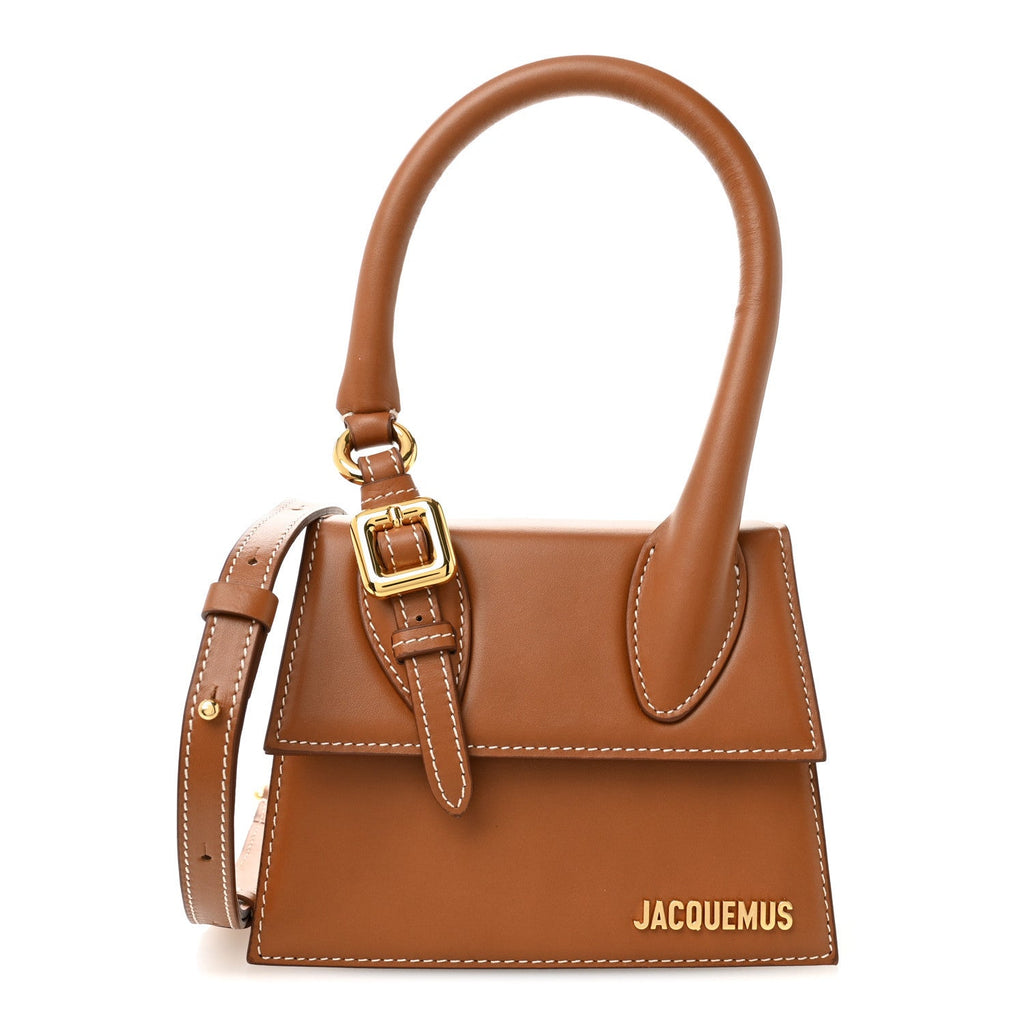 Smooth Calfskin Le Chiquito Boucle Moyen  Light Brown