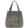Prada Mini Bag Tote in Grey, Python Leather