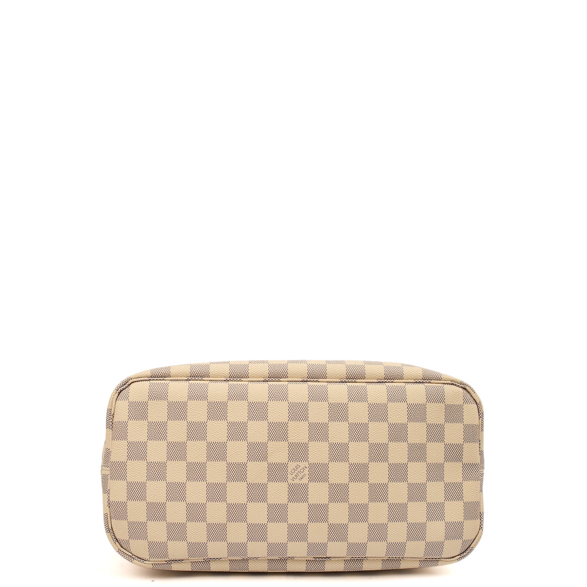 Louis Vuitton Tote Neverfull MM in Damier Azur, Canvas