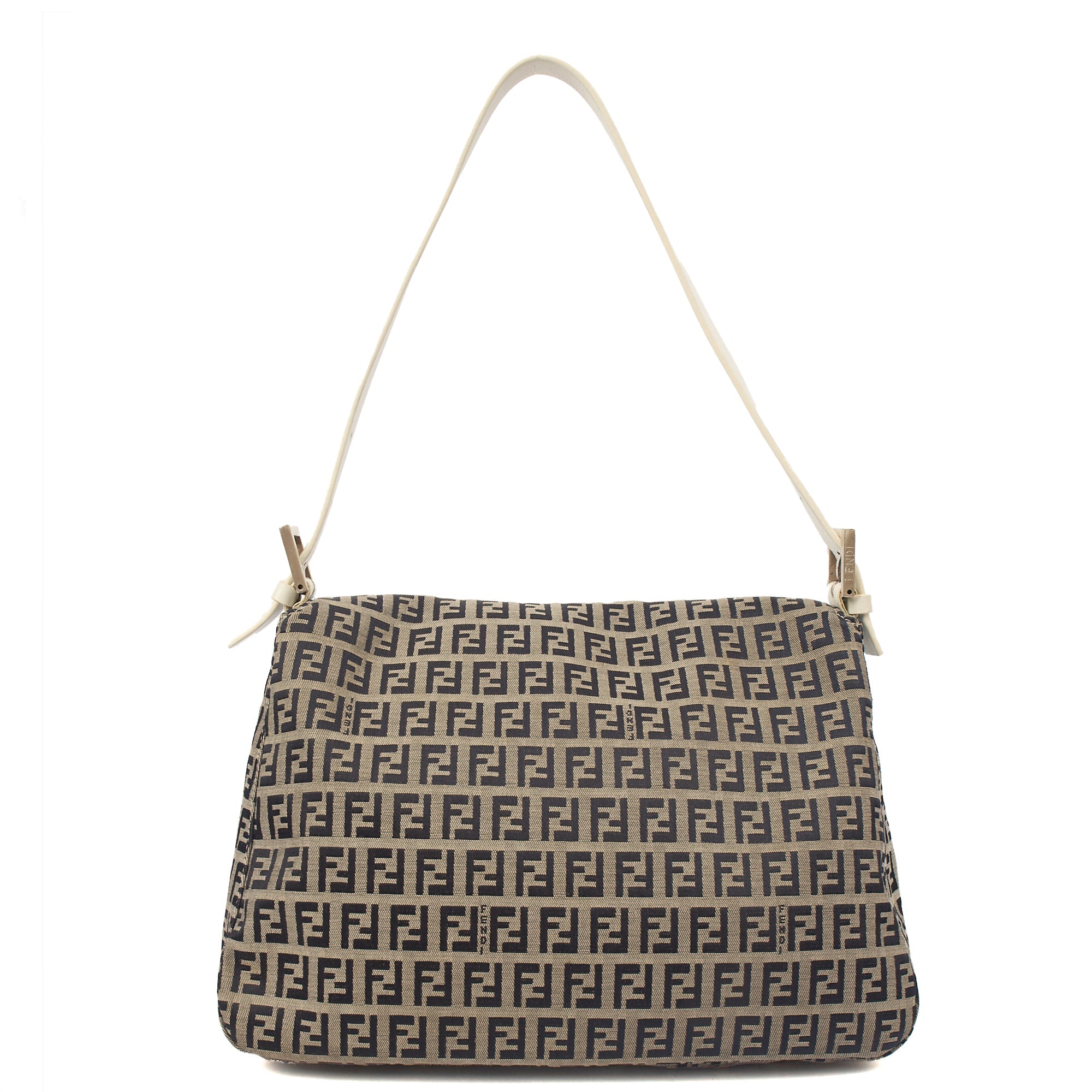 Fendi Shoulder Bag Mama in Zucca FF, Canvas