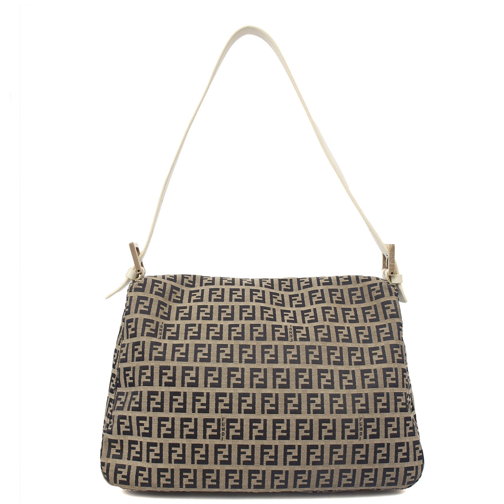 Fendi Shoulder Bag Mama in Zucca FF, Canvas