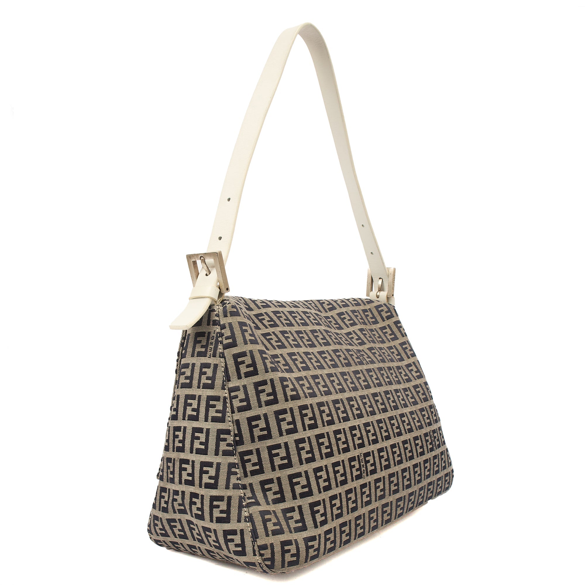 Fendi Shoulder Bag Mama in Zucca FF, Canvas