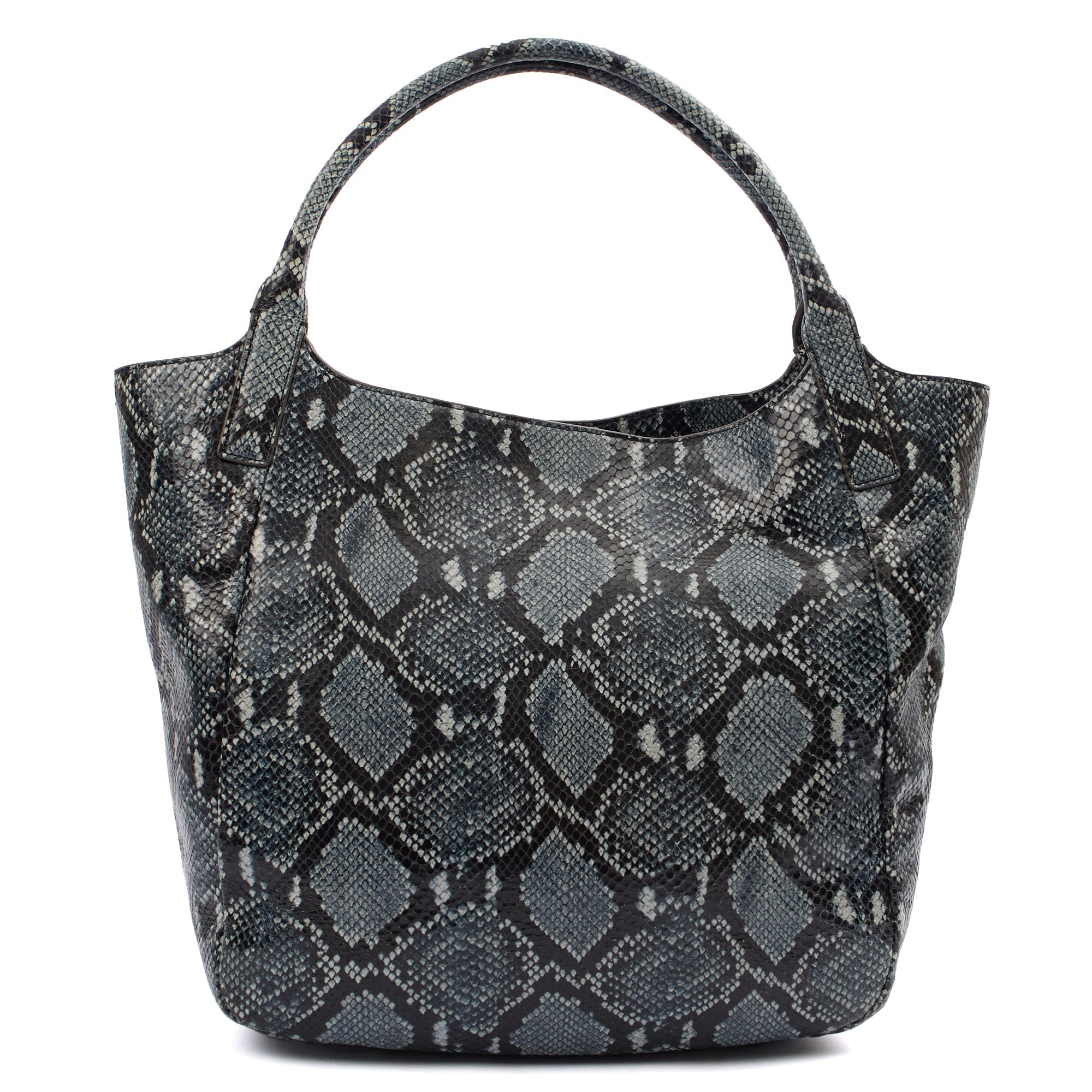 Anya Hindmarch Tote Shoulder Bag in Blue, Exotic Effect Leather