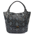 Anya Hindmarch Tote Shoulder Bag in Blue, Exotic Effect Leather
