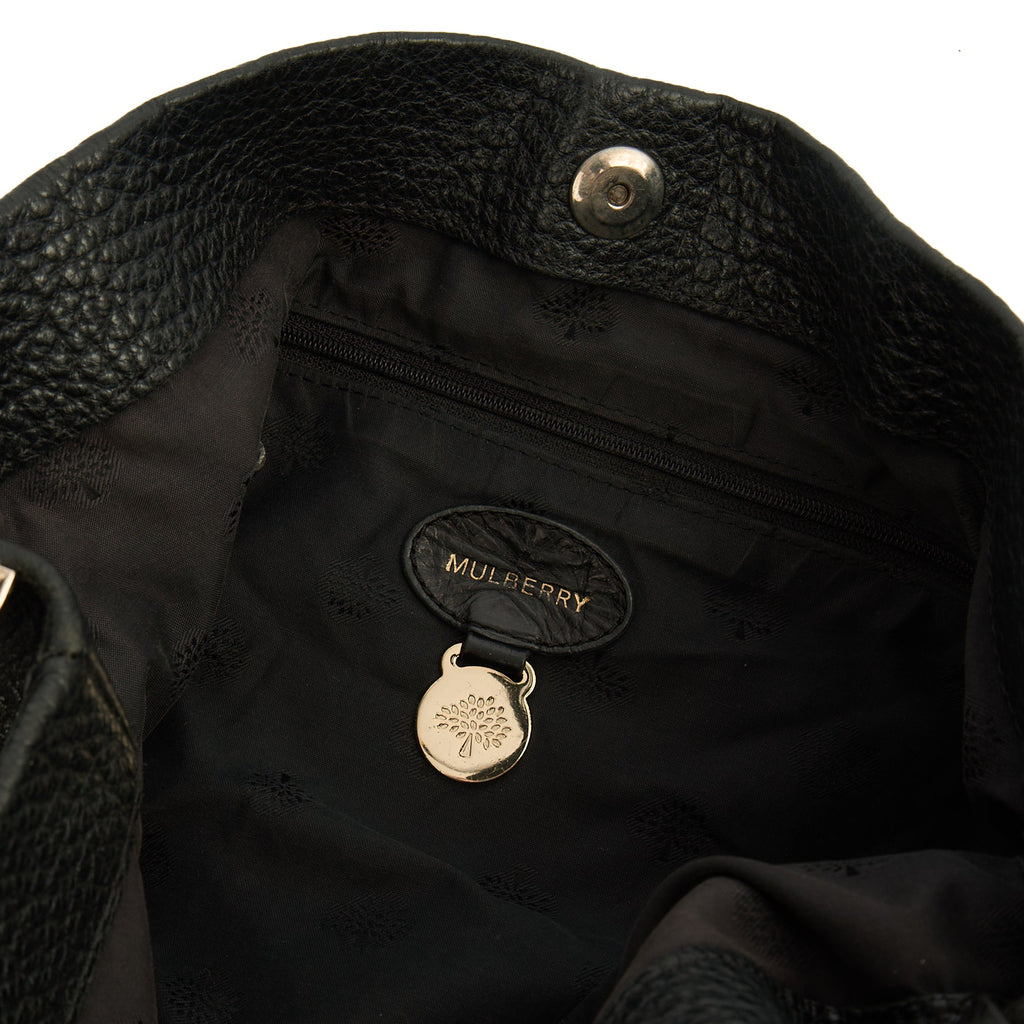 Mulberry Shoulder Bag Evelina in Black, Leather