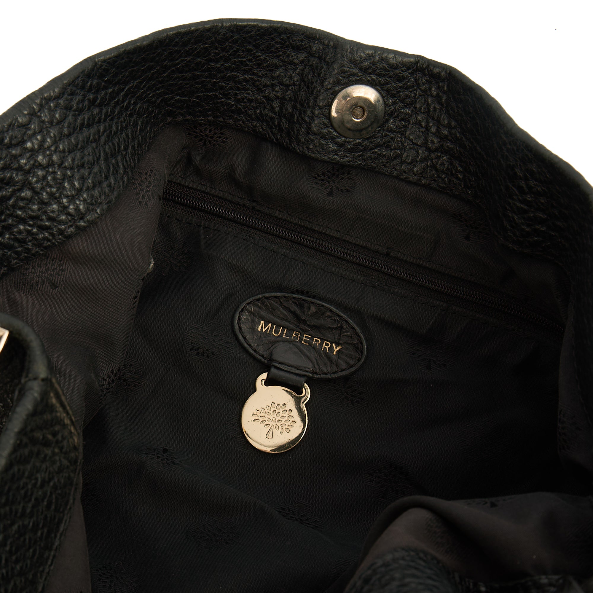 Mulberry Shoulder Bag Evelina in Black, Leather