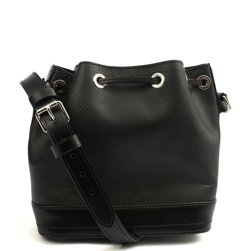 Louis Vuitton Bucket Bag Noe BB in Black, Epi Leather